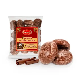 Süßgebäck Prjaniki, mit Schokogeschmack, Lackmann, 400 g Süßgebäck Prjaniki, mit Schokogeschmack, Lackmann, 400 g