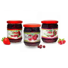 Probierpaket Konfitüre, Schedryj Kum, 3 х 500g