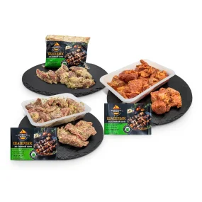 Probierpaket Schaschlik aus Schweinenacken, 3 kg