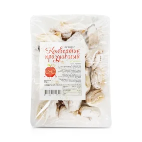 Печенье - Конвертик Праздничный, с яблочной начинкой, 350 г