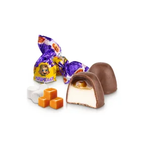 Schokokonfekt - Aljonka, mit Kondensmilch und Marshmallow, 300 g