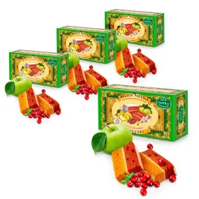 Белевская пастила, с клюквой, 4 х 100 г