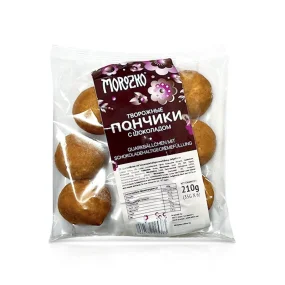 Сырные пончики с шоколадной начинкой, жареные, Морозко, 210 г