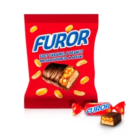  Конфеты - Furor, с мягкой карамелью и арахисом, 500 г