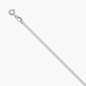 Kette, Silber 925°, Länge 40 cm, Ø 0,3 mm, Breite 1,92 mm, 1,5 g Kette, Silber 925°, Länge 40 cm, Ø 0,3 mm, Breite 1,92 mm, 1,5 g