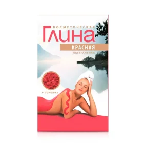 Глина косметическая красная, 100 г Глина косметическая красная, 100 г