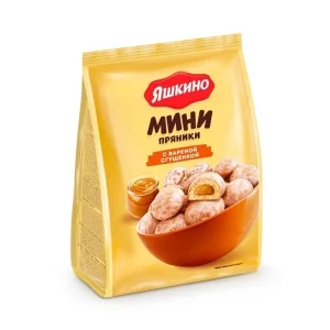 Пряники с варёной сгущёнкой, Яшкино, 300 г