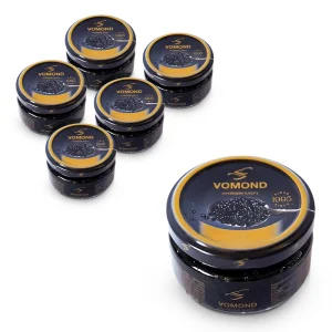 Икра черная, осетровая, имитация, Vomond, 6 x 110 г