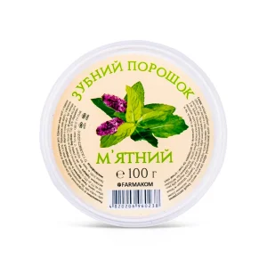 Зубной порошок - Мятный, Фармаком, 100 г