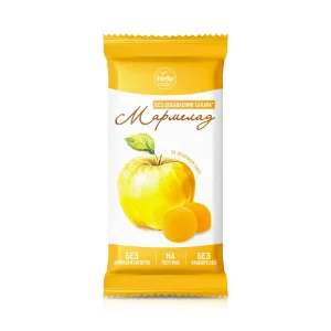 Мармелад, со вкусом яблока, без добавления сахара, Нева, 175 г