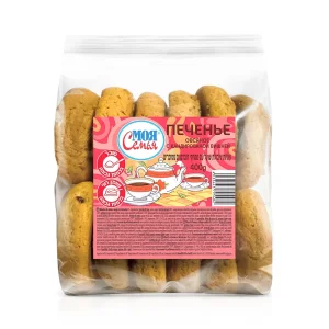 Haferkekse, mit kandierten Kirschen, Moja Semja, 400 g