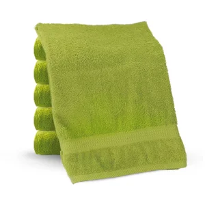 Handtuch, Farbe grün, Baumwolle 100 %