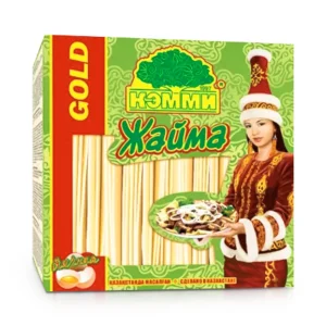 Eiernudeln für Beschbarmak, Zhajma Gold, Kemmii, 250g