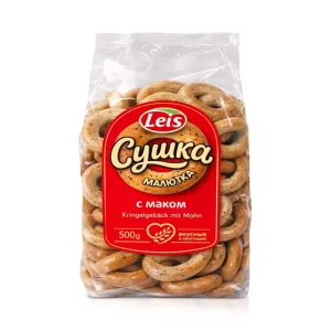 Kringelgebäck - Maljutka mit Mohn, Leis, 500g