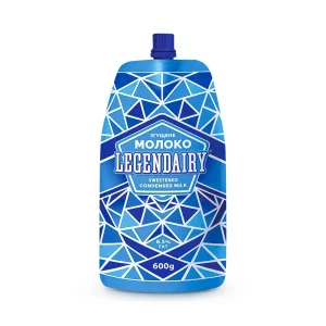 Сгущённое молоко цельное с сахаром, 8,5 % жирности, Legendairy, 600 г