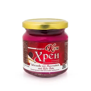 Tafelmeerrettich, mit Rote Bete, Schedryj Kum, 200 g