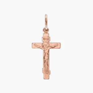 Kreuz, Rotgold 585°, 25 mm
