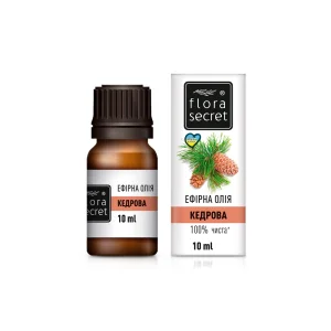  Эфирное масло кедра, Flora Secret, 10 мл
