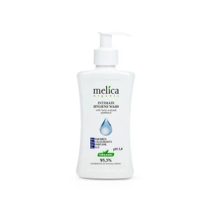 Гель для интимной гигиены, с молочной кислотой и пантенолом, Melica Organic, 300 мл