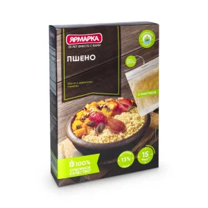 Hirse, in Kochbeuteln, Yarmarka, 5 х 80 g