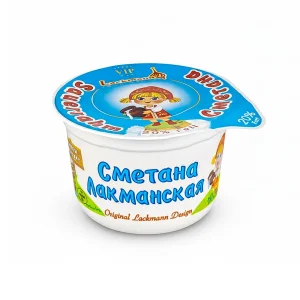 Сметана - Лакманская, 20% жирности, Lackmann, 200 г