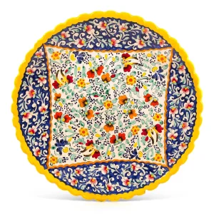 Ляган - КараКалам KR4, Риштан керамика, Ø 42 см