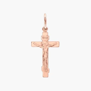 Kreuz, Rotgold 585°, 25 mm