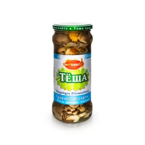 Waldpilzmischung mit Knoblauch, 580 ml