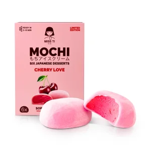  Japanisches Dessert - Mochi, Eis mit Kirschgeschmack, Miss Ti, 210 g