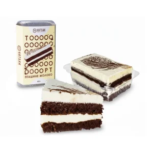 Torte - Ptitschje Moloko, mit Sahnegeschmack, Vatsak, 400 g