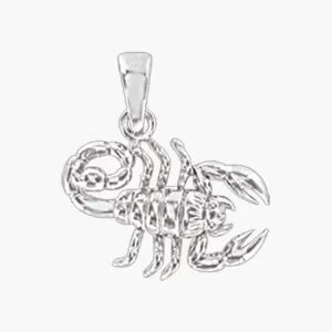 Sternzeichen Skorpion, Silber 925°, 19 mm