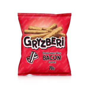 Brotcroutons - Gryzberi, mit  Bacongeschmack, 70 g
