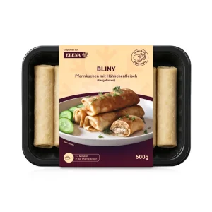 Bliny, Pfannkuchen mit Hähnchenfleisch, Elena, 600 g