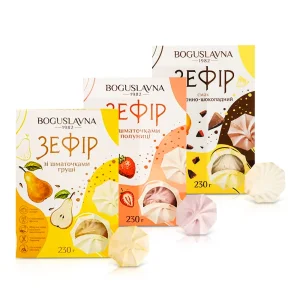 Probierpaket  Sefir mit Fruchtstücken, Bohuslavna, 3 х 230 g