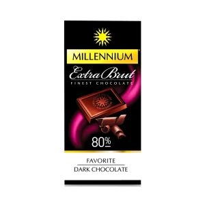 Schwarze Schokolade - Favorite, 80%, Millennium, 100 g
