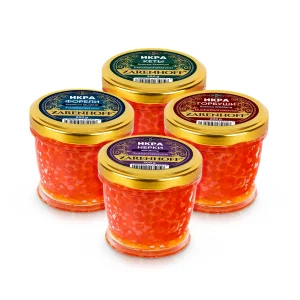 Roter Kaviar - Set Zarenhoff, 4 х 200 g