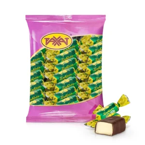 Schokokonfekt - Zitron, in kakaohaltiger Fettglasur, Rakhat, 150 g