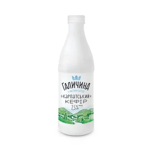  Кефир - Карпатский, 2,5 % жирность, Галичина, 870 г