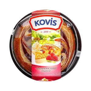 Biskuitkuchen mit Himbeer-Sahne-Füllung, 400 g