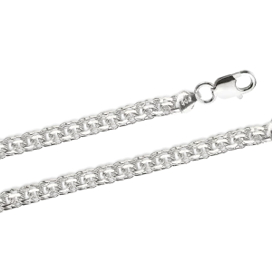 Herrenarmband, Silber 925°, Länge 22 cm