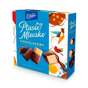 Schokokonfekt - Ptitschje Moloko, mit Schokoladengeschmack, Wedel, 340 g