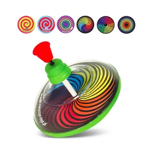 Юла - Люкс, спиральная, дизайн микс, 15,5 × 15,5 × 17 см