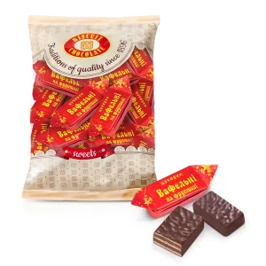 Конфеты вафельные, на фруктозе, БШ, 200 г