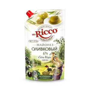 Mayonnaise mit Olivenöl, 67%, Mr.Ricco, 375 g