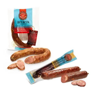  Probierpaket Pferdewurst, heißgeräuchert, Kazaktyn Dastarchany, 1 kg