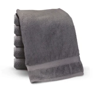 Полотенце, цвет тёмно-серый, хлопок 100 %