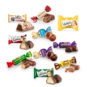 Дегустационный набор конфет - Бурундучок, АВК, 10 сортов, 1 кг