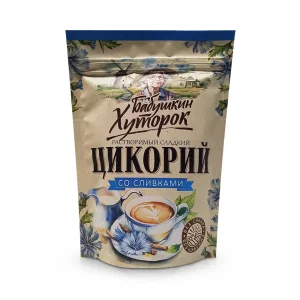 Цикорий натуральный со стевией и сливками, пакет с ZIP застежкой, 130 г