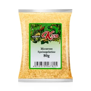 Speisegelatine, Schedryj Kum, 80 g