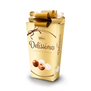 Конфеты - Delissimo, с лесным орехом и миндалем, Vobro, 182 г